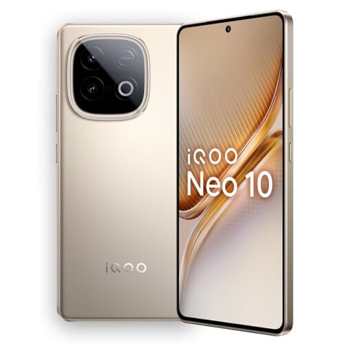 iQOO Neo 10 (Titanium Chrome, 8GB RAM, 256GB Storage)